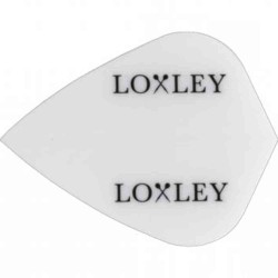 Plumas Loxley  Darts Blanca Logo Kite