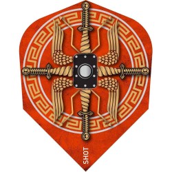 Plumas Shot Darts Império Romano Centurião Shape No6 Sh-sf5431