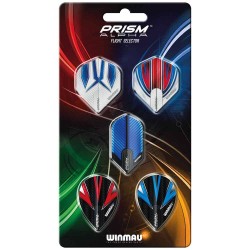 Plumas Winmau Darts Prism Alpha Flight Selector Coleção 8120