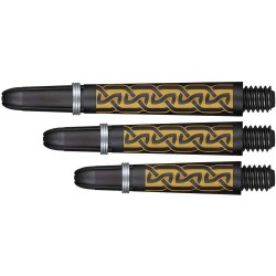 Weizen Shot Darts Koy Carbon Helioknot Gold Mittlere 41mm Sh-sm3707/i