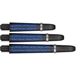 Cañas Shot Darts Koy Carbon Helioknot Azul Larga 48mm Sh-sm3706/m
