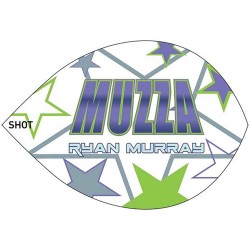 Plumas Shot Darts Ryan Murray Ovalada Sh-sf6776