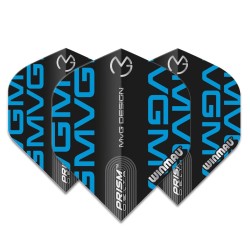 Plumas Winmau Darts Standard Prism Delta Mvg Black Blue Logo 6915.244