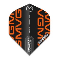 Plumas Winmau Darts Standard Prism Delta Mvg Black Orange Logo 6915.245