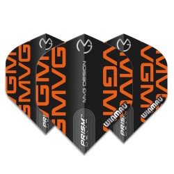 Plumas Winmau Darts Standard Prism Delta Mvg Black Orange Logo 6915.245