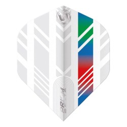 Plumas Winmau Darts Standard Prism Delta Branco Azul Vermelho Verde 6915.243