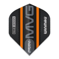 Fülle Winmau Darts Standard Prism Alpha Mvg Schwarz Orange Logo Streifen 6915.715