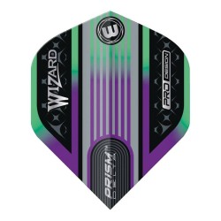 Plumas Winmau Darts Standard Prism Delta Wizard Rainbow Silver 6915.250