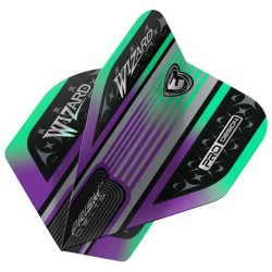 Plumas Winmau Darts Standard Prism Delta Wizard Rainbow Prata 6915.250