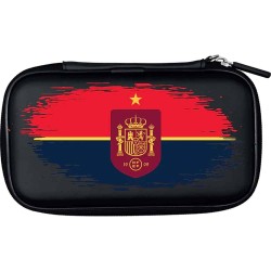 Funda Darts Spanische Fußballmannschaft W4 Rot Blau W569