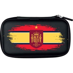 Funda Darts Spanische Fußballmannschaft W3 Rot Gelb W568