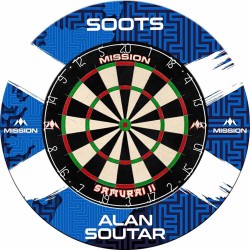 Surround Mission Jogador de Dartboard Alan Soutar Su226