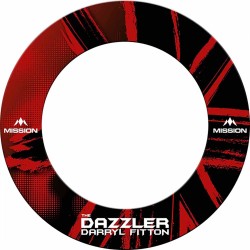 Surround Mission Dartboard player Darryl Fitton Su240