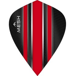 Plumas Mission Darts Kite Mesh vermelho F2510