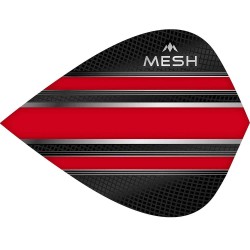 Plumas Mission Darts Kite Mesh Rojo F2510