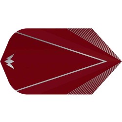 Plumas Mission Darts Plumas Shades Slim Vermelho F3051