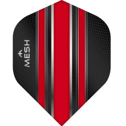 Plumas Mission Darts No2 Std Mesh Rojo F2442