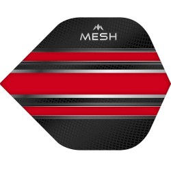 Plumas Mission Darts No2 Std Mesh Vermelho F2442