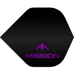 Plumas Mission Darts No2 Std Logo Morado F2507