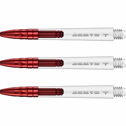 Canas Mission Darts Sabre Policarbonato Vermelho Transparente Comprimento 48mm S1527