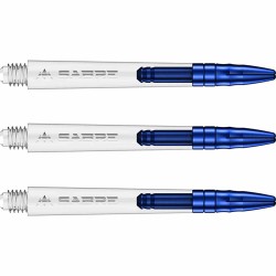 Canas Mission Darts Sabre Policarbonato Azul Transparente Comprimento 48mm S1530