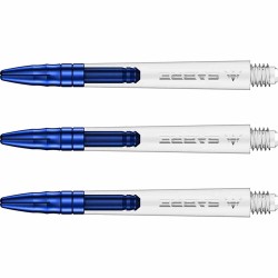 Canas Mission Darts Sabre Policarbonato Azul Transparente Comprimento 48mm S1530