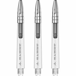 Weizen Mission Darts Säbel Polykarbonat Silber Transparent Schnitt 34mm S1541