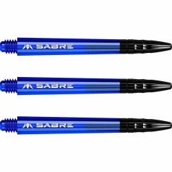Canas Mission Darts Sabre Policarbonato Azul Preto Longo 48mm S1542