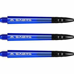 Weizen Mission Darts Säbel Polycarbonat Blau Schwarz Länge 48mm S1542