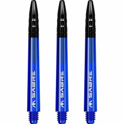 Cañas Mission Darts Sabre Polycarbonate Azul Negro Corta 34mm S1544