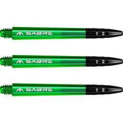 Weizen Mission Darts Sabre Polycarbonat Grün Schwarz Länge 48mm S1548