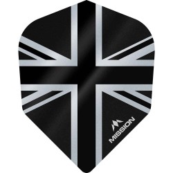 Fülle Mission Darts Nr. 6 Alliance Union Jack Schwarz F3103