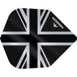 Fülle Mission Darts Nr. 6 Alliance Union Jack Schwarz F3103