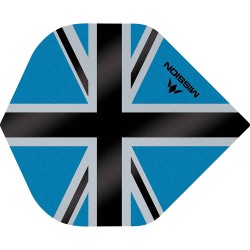 Fülle Mission Darts Nr. 2 Std Alliance-x Union Jack Schwarz Blau F3105