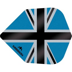 Fülle Mission Darts Nr. 6 Std Alliance-x Union Jack Schwarz Blau F3119