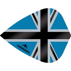 Fülle Mission Darts Kite Alliance-x Union Jack Schwarz Blau F3112