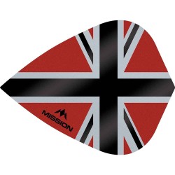 Fülle Mission Darts Kite Alliance-x Union Jack Schwarz Schwarz F3113