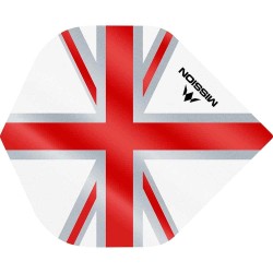 Plumas Mission Darts No2 Std Alliance Union Jack Branco Vermelho F3127