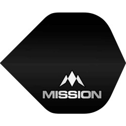 Plumas Mission Darts No2 Std Logo Gris F2506