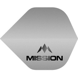 Fülle Mission Darts Nr. 2 Std Logo Silber Mate F1955