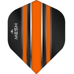 Plumas Mission Darts No2 Std Mesh Naranja F2448