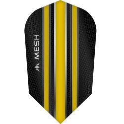 Plumas Mission Darts Slim Mesh Amarelo F2001