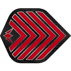 Plumas Mission Darts Plumas No2 Std Admiral Rojo F2319