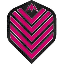 Plumas Mission Darts Plumas No2 Std Admiral Rosa F2363