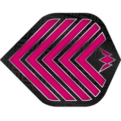 Fülle Mission Darts Federn Nr. 2 Std Admiral Rosa F2363