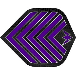 Fülle Mission Darts Feder Nr. 2 Std Admiral Purple F2367