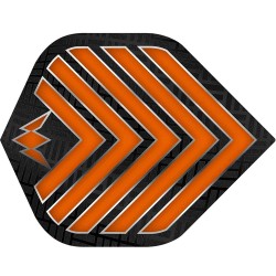 Fülle Mission Darts Federn Nr. 2 Std Admiral Orange F2370