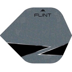 Plumas Mission Darts Plumas No2 Std Flint-x Gris F1823