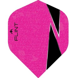 Fülle Mission Darts Federn Nr. 2 Std Flint-x Rosa F1825