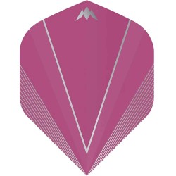 Fülle Mission Darts Federn Nr. 2 Std Schattierungen Rosa F3023